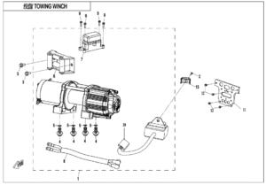 F15-2-V3 TOWING WINCH