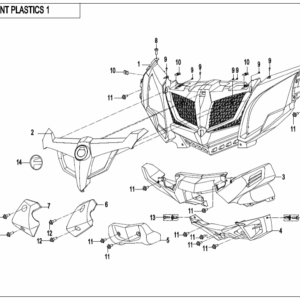 F04-1 FRONT PLASTIC 1