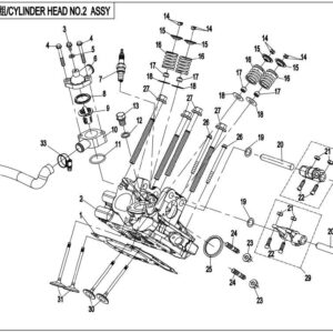 CYLINDER HEAD NO.2 ASSY