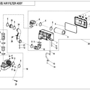 F41 AIR FILTER ASSY