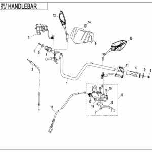 F10-1-A HANDLEBAR