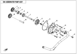 WATER PUMP ASSY.