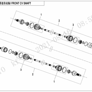 F27-B FRONT CV SHAFT(SPS)