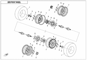 F07 FRONT WHEEL