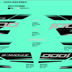 DECAL,2019,USA(FERRARI RED/CRYSTAL ORANGE/ATHENS BLUE)