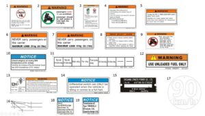 F19-2-A-V1 DECAL WARNING(INTERNATIONAL)