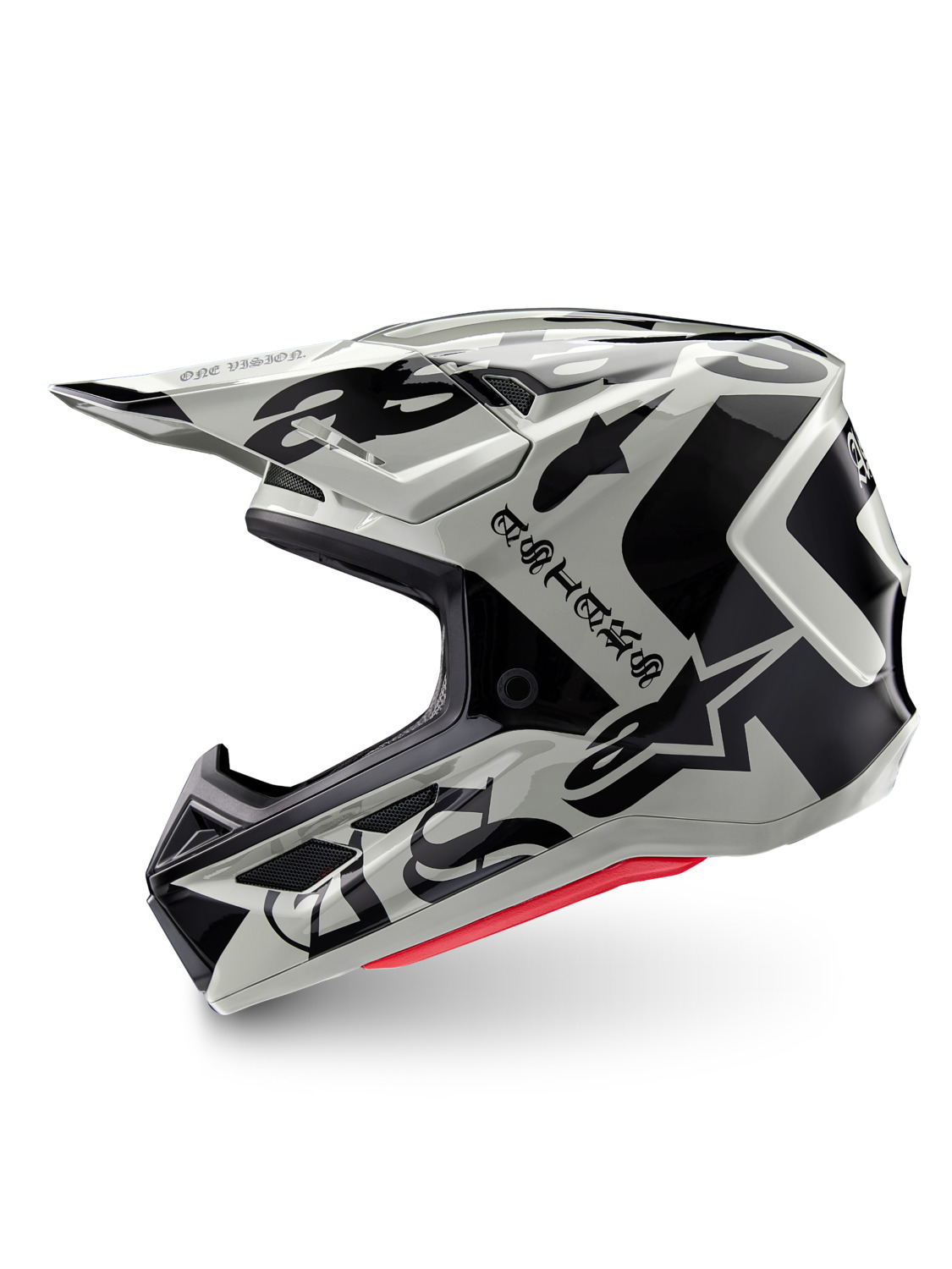 přilba SUPERTECH S-M7 limitovaná edice WOLF DUST, ALPINESTARS (písková/černá) 2026 - Obrázek 2