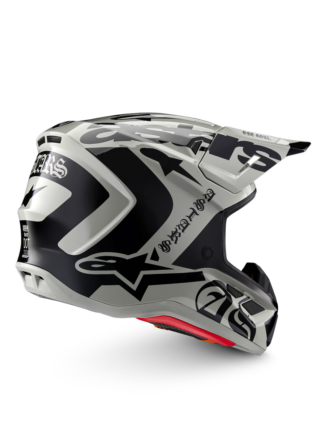 přilba SUPERTECH S-M7 limitovaná edice WOLF DUST, ALPINESTARS (písková/černá) 2026 - Obrázek 6