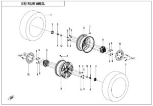 F11 REAR WHEEL