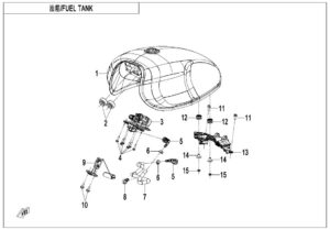 F12 FUEL TANK
