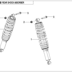 F06-2 REAR SHOCK ABSORBER