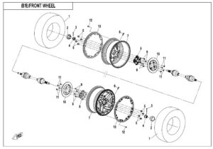 F07 FRONT WHEEL