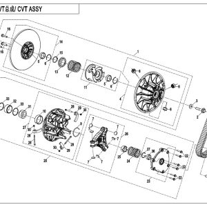 E05-A-V2 CVT ASSY