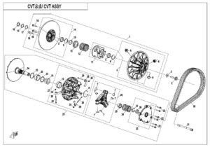 E05-B CVT ASSY(ONLY FOR MUD WITHOUT ABS)