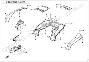 F04-5 REAR PLASTICS