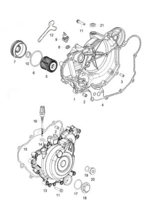 E04 CRANKCASE COVER