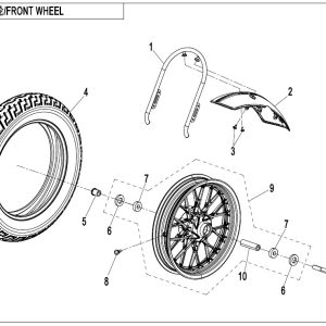 F07 FRONT WHEEL