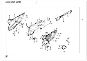 F37-1 RIGHT DOORS
