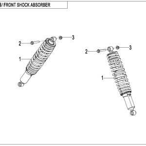F05-2 FRONT SHOCK ABSORBER