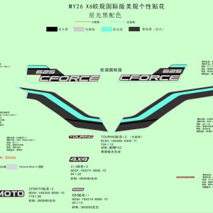 F19-1-B DECAL KITS(NEBULA BLACK)