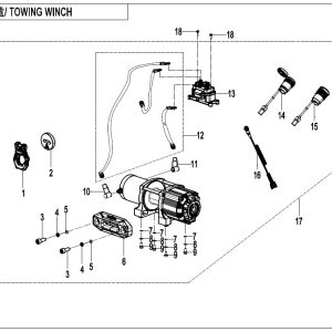 F15-2-A TOWING WINCH(PREMIUM)
