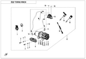 F15-2-A TOWING WINCH(PREMIUM)