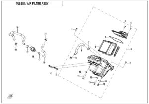 F41 AIR FILTER ASSY
