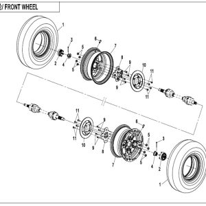 F07 FRONT WHEEL