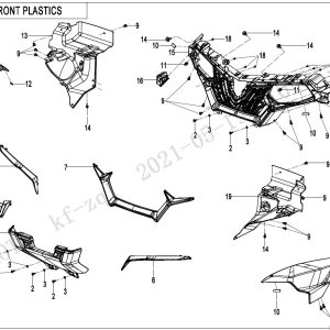 F04-1 FRONT PLASTICS