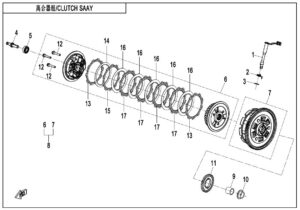 E05 CLUTCH ASSY