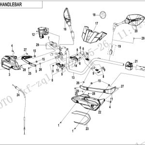 F10-1-V3 HANDLEBAR