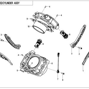 E02-3-V2 CYLINDER BODY