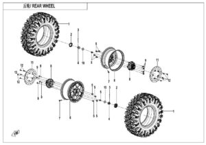 F11 REAR WHEEL