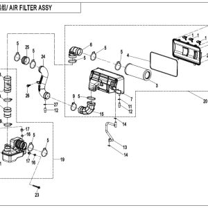 F41 AIR FILTER ASSY
