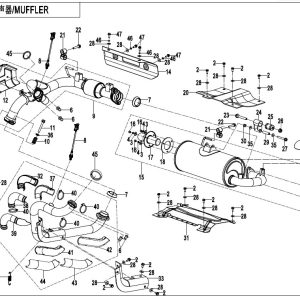 F02-B-V2 MUFFLER