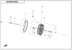 F07 FRONT WHEEL
