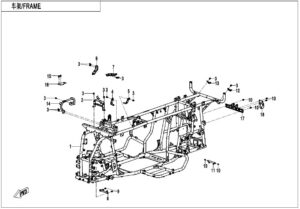 F03-B FRAME(FOR T-BOX)