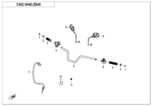F10-1 HANDLEBAR