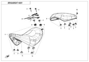 F13 SEAT ASSY