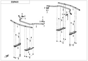 F14-A-1 RACK(SINGLE BOX)