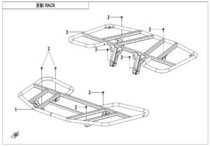 F14-B RACK(STEEL)