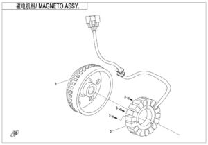 E03 MAGNETO ASSY.