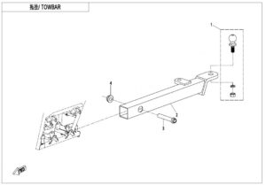 F40-A TOWBAR(EU167)