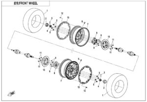 F07 FRONT WHEEL